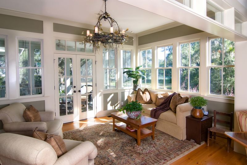 Sunroom with Custom Design Elements